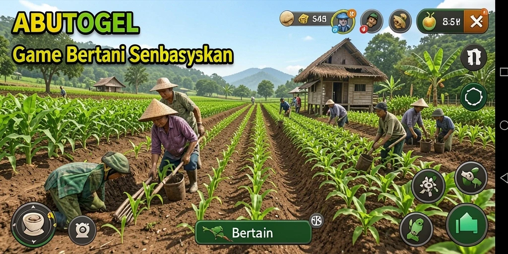 Tampilan antarmuka ABUTOGEL yang menarik dan fungsional.