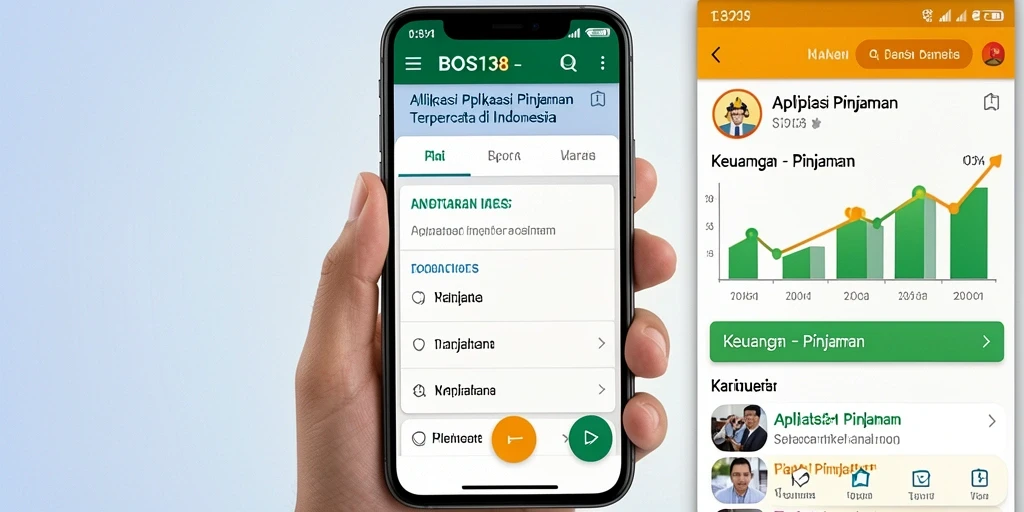 Antarmuka BOS138 yang intuitif dan sederhana untuk penggunaan Pinjaman.