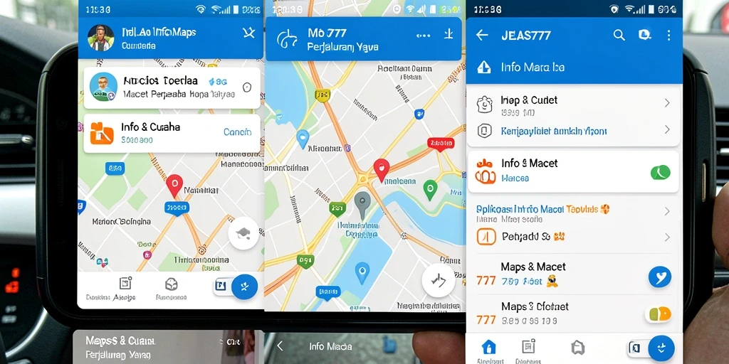 Antarmuka JELAS777 menampilkan kondisi lalu lintas secara real-time.