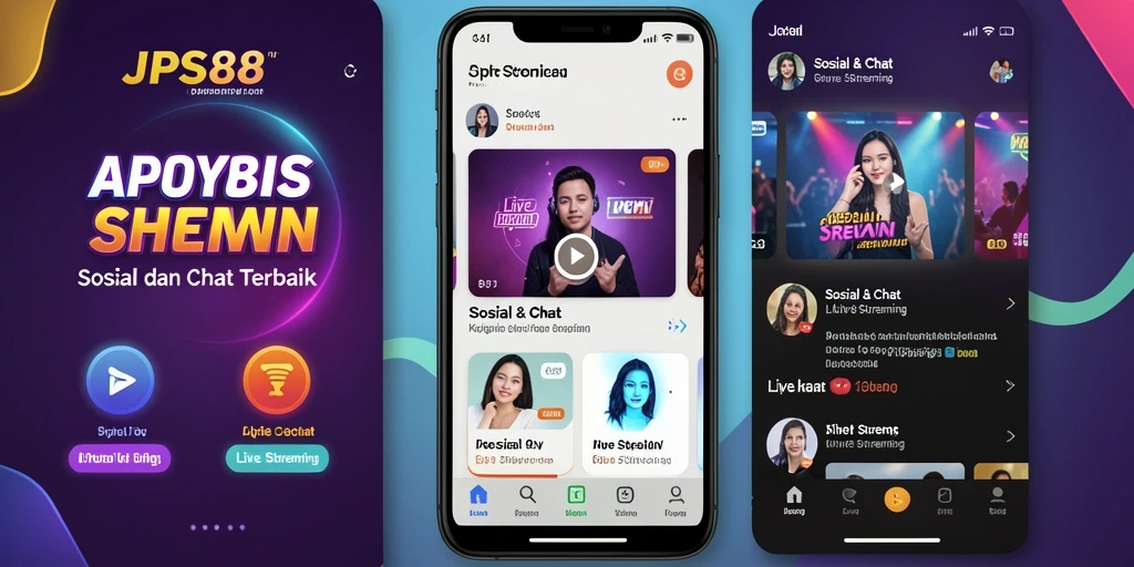 Tampilan antarmuka pengguna JPS88 selama sesi Live Streaming.